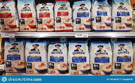 Lokal brand malaysia part 2. Quaker Brand Oat Meal Sold On Local Market Editorial ...