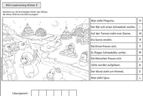 Klasse volksschule winter / sopad unterrichtsmaterial deutsch schreiben jahreszeitliche bildergeschichte herbsttag : bildlesetraining-winter - Zaubereinmaleins - DesignBlog