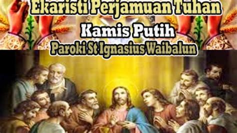 We did not find results for: Misa Kamis Putih Paroki Waibalun - YouTube