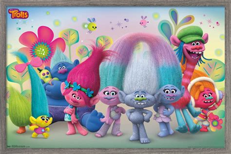 Plus de 123 références trolls : DreamWorks Trolls - Group Poster - Walmart.com - Walmart.com