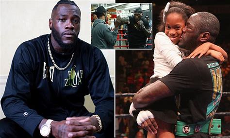 Born october 22, 1985) is an american professional boxer. Deontay Wilder's hero is daughter Naieya | Daily Mail Online