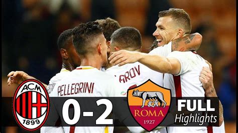 Streams hosted on external sites like youtube and. Hasil AC Milan VS AS Roma 0-2 (2/10/2017) Liga Italia - YouTube