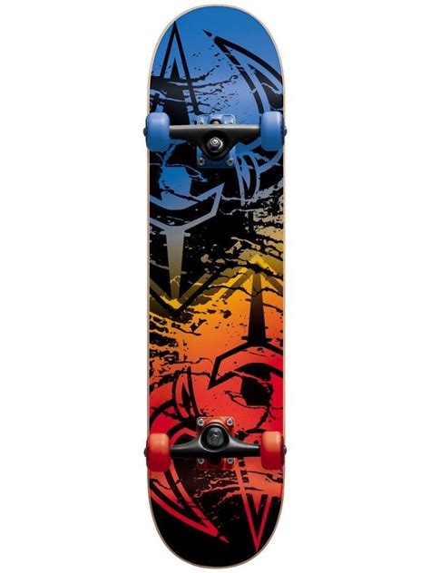 Let's review a darkstar skateboard. Darkstar Drench Blue/Red 7.375 First Push Complete ...