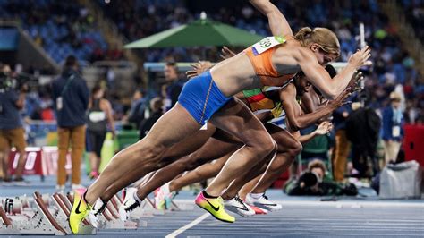 Sportarten vor allem lerntraining, zielt also auf das neuromuskuläre zusammenspiel. Foto's: Dafne Schippers met speels gemak richting finale ...