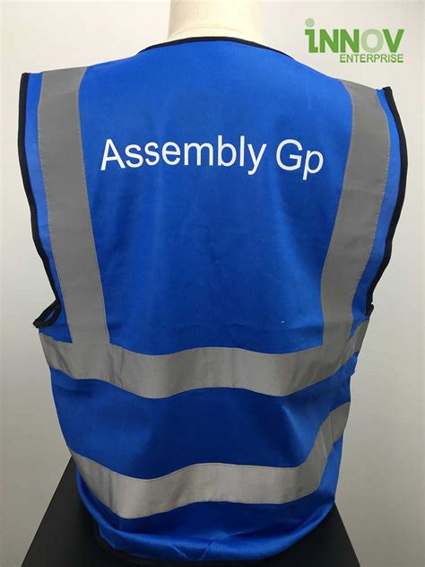 These blue safety vests on alibaba.com have many uses. Safety Vest Supplier Singapore | Various Safety Vest ...