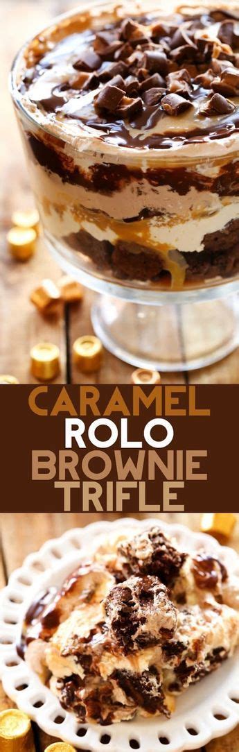 Hershey uses good manufacturing practices to control for the possibility of crossover of allergens into products that do not contain those allergens. Caramel ROLO Brownie Trifle (With images) | Trifle recipe, Desserts, Dessert recipes