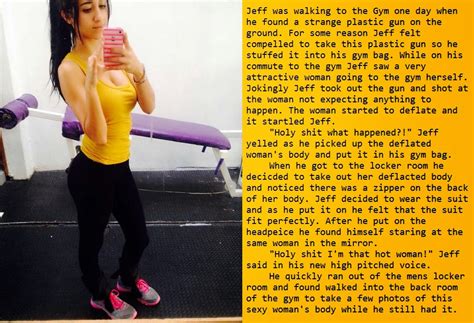 Check spelling or type a new query. Lily's TG Captions: Costume gun at the gym