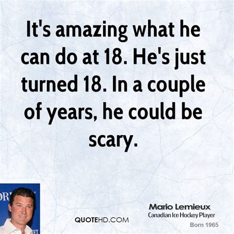This is a quote by mario lemieux. Mario Lemieux Quotes. QuotesGram