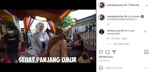 Video ini buktikan nathalie holscher selingkuh dengan manajernya. Nathalie Holscher Didoakan Dapat Jodoh yang Baik, Sule ...