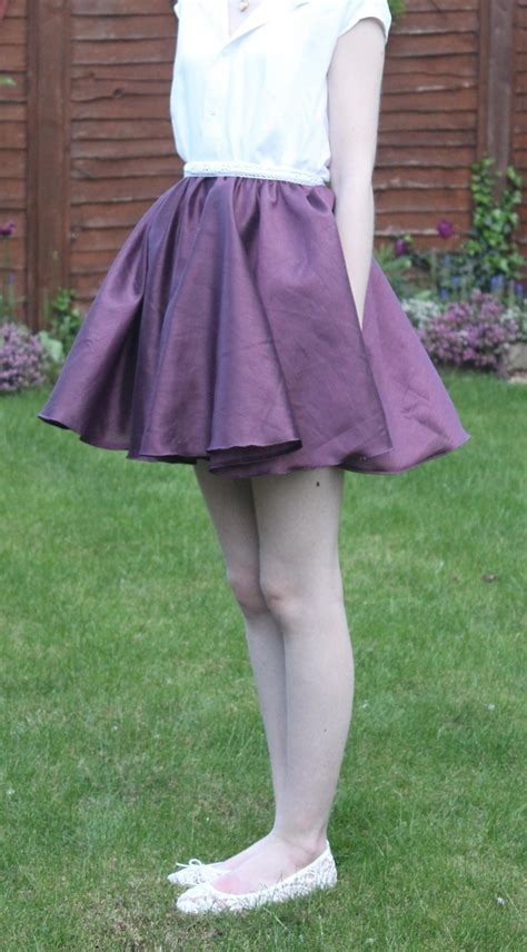 This is a gathered circle skirt. If I make a normal gathered skirt (from a rectangle), will it ...