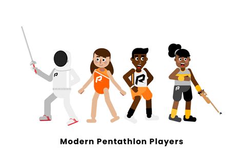 The modern pentathlon is a sports contest that includes five events: Modern Pentathlon