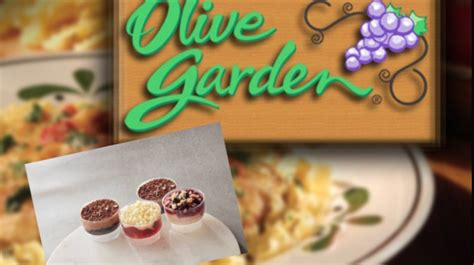 Your cart must include at least 1 item from the menu. Olive Garden offers 4 free desserts for 'Leaplings' - KYMA