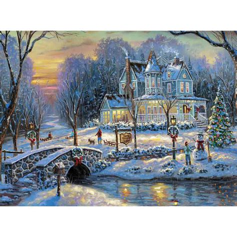 Test your pokémon knowledge as you piece together this fun puzzle. A White Christmas 1000 Piece Jigsaw Puzzle | Spilsbury