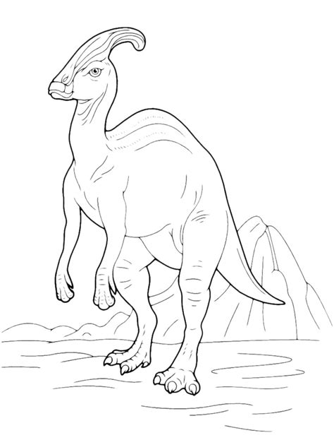 Get dinosaur coloring pages parasaurolophus for free in hd resolution. bud inspo | Disegni da colorare, Dinosauri, Disegni