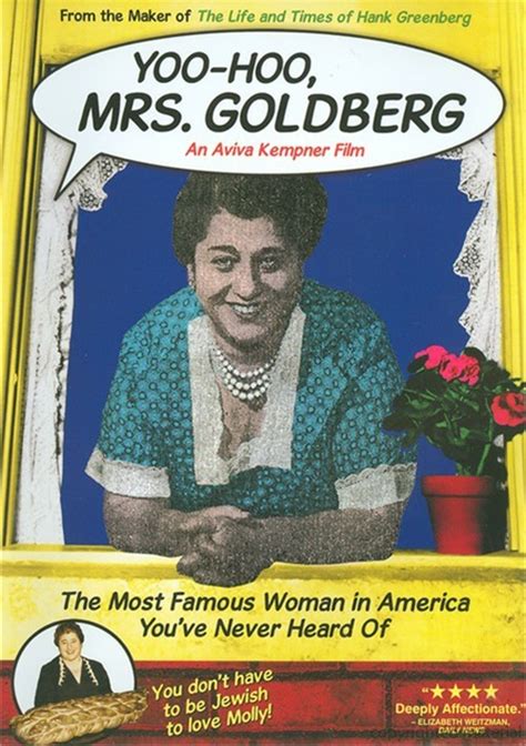 Gertrude berg, star of radio and tv's ``the goldbergs,'' pioneers the sitcom format. Yoo Hoo, Mrs. Goldberg (DVD 2009) | DVD Empire