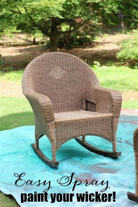 It is not perfectly painted. Pin by Valerie Schomberg on Take a seat | Outdoor wicker ...