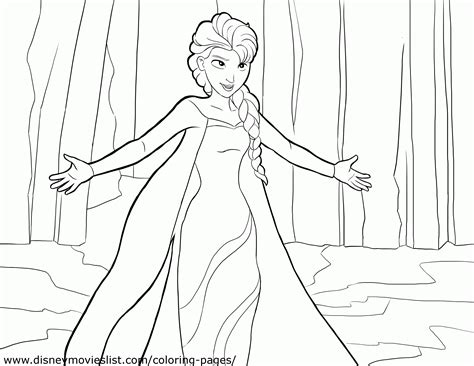 Super coloring free printable coloring pages for kids coloring sheets free colouring book illustrations printable pictures clipart black and white free frozen 2 elsa and nokk coloring page. Frozen 2 Coloring Pages Elsa White Dress - colouring mermaid