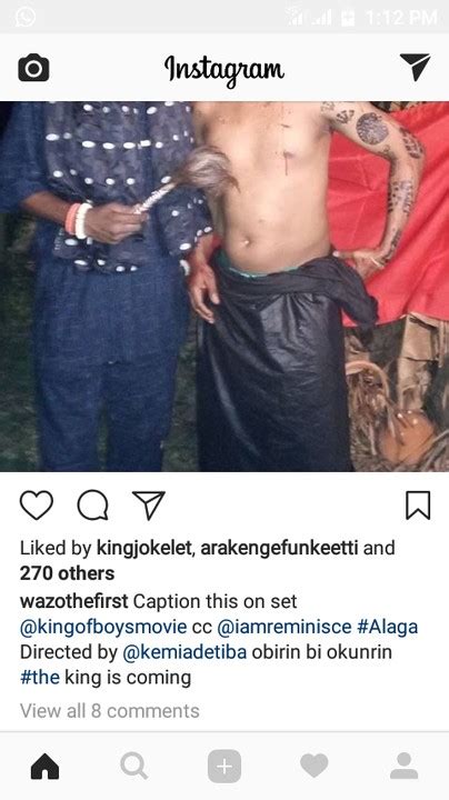 It premiered on july 14, 2019, on zeus network. Reminisce Pictured At A Shrine With A Ritualist ...