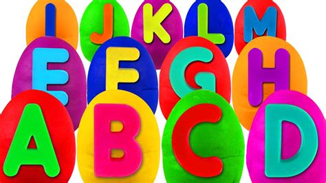 Gaby and alex learns english alphabet with abc song. Play Doh Alphabet Surprise | ABC Songs for Children ...