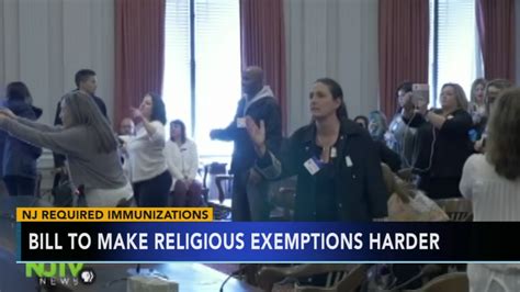 I am a christian who believes in the bible, including the teachings in the. NJ required immunizations bill to make religious exemptions harder - 6abc Philadelphia