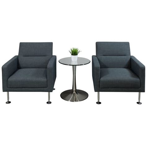 Modern reception chairs in bright colours don't just look good, they can be used to create high contrast to backgrounds and help visually or spatially. Celeste by goSIT Modern Fabric Reception Chair, Gray ...