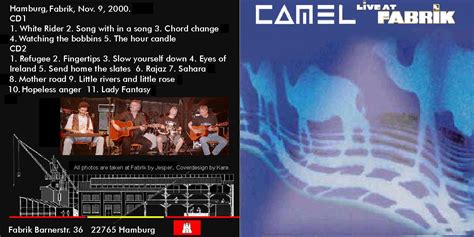 (play) (pause) (download) (fb) (vk) (tw). Camel Boots - Hamburg 2000 - Unofficial Live Recordings