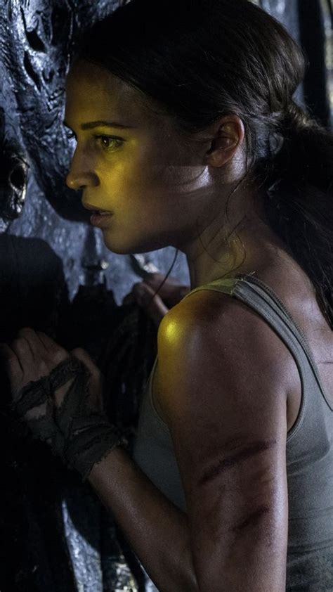 Alicia vikander is video game heroine lara croft in tomb raider, a new movie adaptation of the famous video game. Alicia Vikander as Lara Croft in tomb raider 2018 # ...