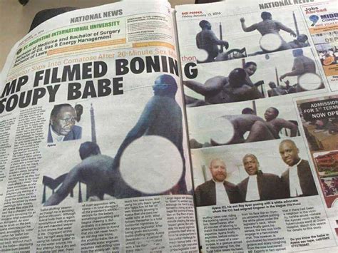 Ugandan Legislator's Photos Having Sex With GF Published On Pages Of ...