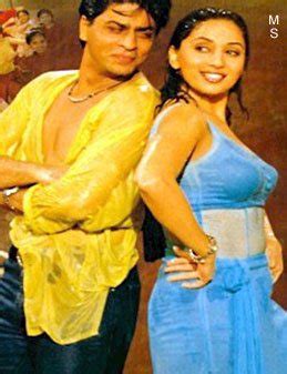 The secret of madhuri dixit's toned figure is regular exercise. Madhuri Dixit : Oozing out sex appeal in Dil To Pagal Hai