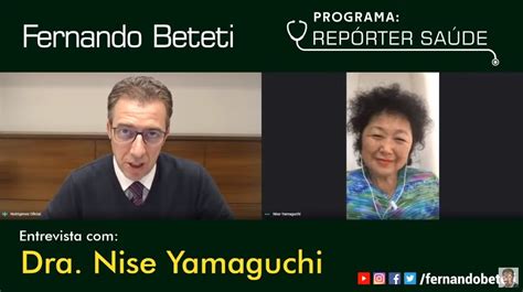 صورnise yamaguchi / quem é nise yamaguch / bolsonaro não convid / coronavírus: Nise Yamaguchi fala de cloroquina ao 'Repórter Saúde ...