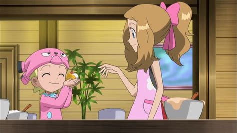 Put your hair up like you are going to put it half up and spray the back with hair spray and pat dry. Serena's ponytail. in 2020 | Pokemon, Anime, Character