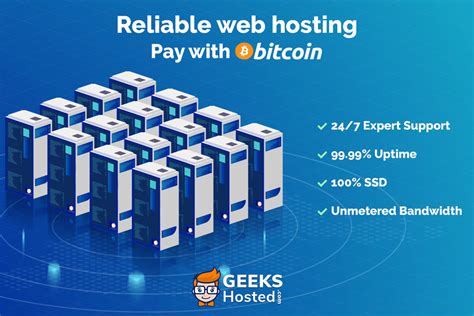 Figuring out the right way to accept bitcoin payments on your site can be difficult. GeeksHosted Web Hosting Company Now Accepts Bitcoin ⋆ ZyCrypto