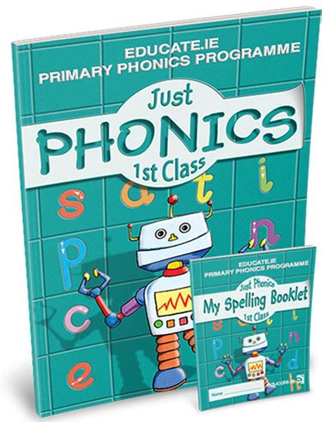 The textbooks contain graded exercises, poems, stories, etc. Just Phonics 1st Class | English | First Class | Primary Books