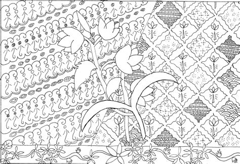 Mereka sudah memiliki beberapa cabang toko batik di kota untuk memasarkan batik karya mereka. Gambar Sketsa Untuk Mewarnai Anak SD kelas 3 - enolink