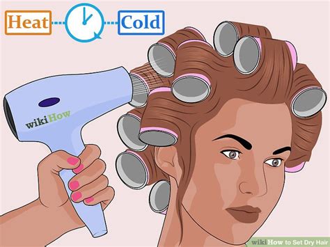 Do you put rollers in wet or dry hair? 3 Ways to Set Dry Hair - wikiHow