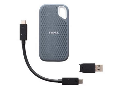 It comes with two 18in. SanDisk Extreme 1TB Portable Solid State Drive SDSSDE60 ...