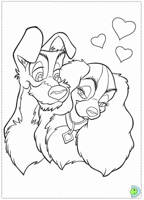 Busy beaver to print out and color in. Lady And The Tramp 2 Coloring Pages - Coloring Home