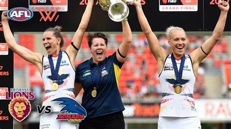 When this pair met back in round four adelaide prevailed brisbane arrive in the familiar role of underdogs, but that status is by the finest of margins. AFLW Grand Final Highlights: Adelaide v Brisbane - YouTube