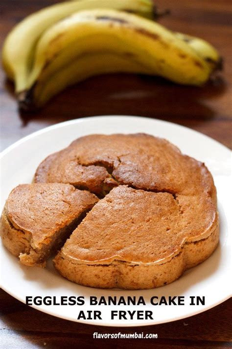 #egglesscake #bananacake #cookwithpriyankabanana & walnut cake is a very simple and easy to bake cake. Eggless Banana Cake in Airfryer, How to make Eggless Banana Cake | Recipe | Banana cake, Air ...