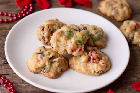 In the bowl of an electric mixer fitted with the paddle attachment, cream the butter and brown sugar until light and fluffy, 4 to 5 minutes. Best Ever Fruitcake Cookies : The Best Fruitcake Recipe ...