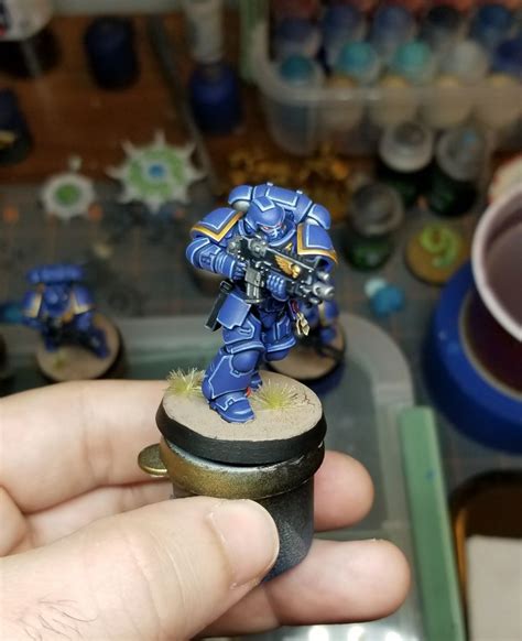 Due to games workshop's terms, we are unable to ship this item anywhere else. Painting Ultramarine Blue - + ULTRAMARINES + - The Bolter ...