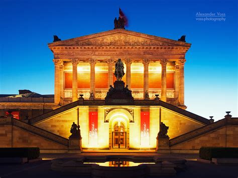 The building's outside stair features a. Berlin - Alte Nationalgalerie / Museumsinsel | Alexander ...