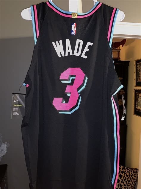 Dwyane wade miami heat fanatics authentic autographed blue nike vice wave swingman jersey. ALdonis SLASHburn™ on Twitter: "New leaked black Miami HEAT vice City Edition jerseys ...