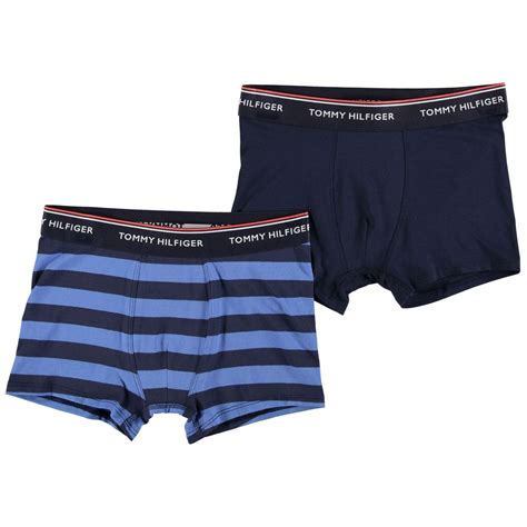 Boys' general youth size by body measurements. Tommy Hilfiger Kids Childrens Junior Boys Classic Trunks Boxer Briefs Underwear | eBay
