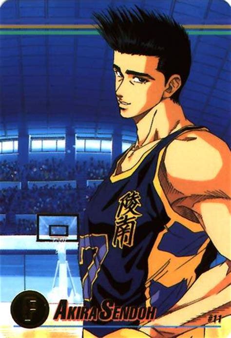 She has to prove that she has the skills to play and prove to the coach that she is a team player., 05/22/2009. Akira Sendoh • Slam Dunk • Absolute Anime