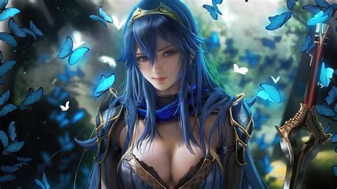 Just browse through our collection of more than 50 hight resolution wallpapers and download them for free for your desktop or phone. video game characters, fantasy girl, cleavage, blue eyes ...