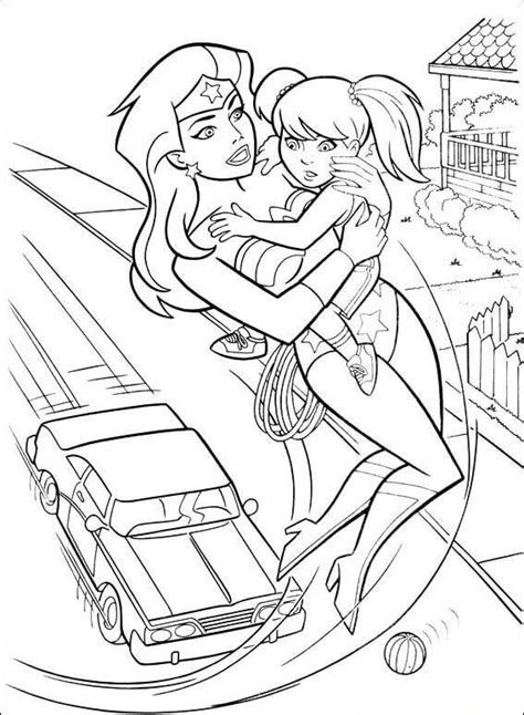 Dc superhero girls are always ready to come to the aid of people and save the planet from impending threats. 30 Free Printable Wonder Woman Coloring Pages