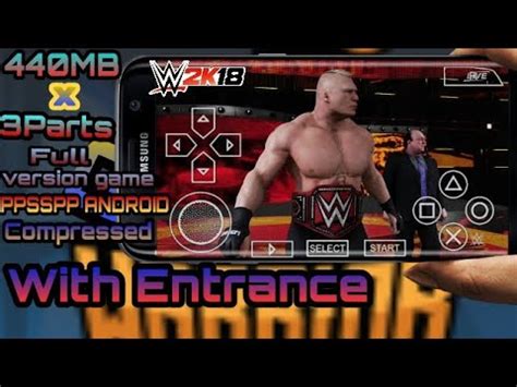 Wwe 2k18 ppsspp game on android for free download mod. Wwe 2k18 Ppsspp mod download on android|With Entrance ...