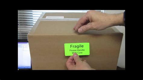 Decorate your laptops, water bottles, notebooks and windows. How to Print Fluorescent Fragile Sticker Labels - YouTube