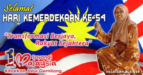 Hari ini, 31 ogos 2020, malaysia menyambut hari kemerdekaan yang ke 63 tahun. Selamat Menyambut Hari Kemerdekaan Yang Ke-54 - Happy ...